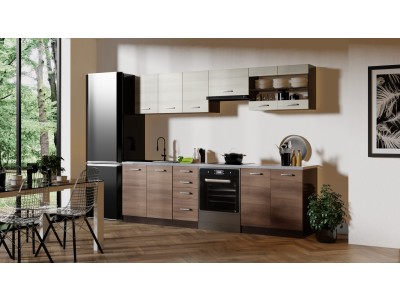 КУЈНА БЛОК АМАНДА 260 ЦИМЕТ - НАВАРА