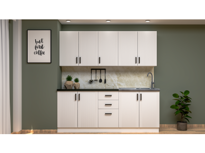 КУЈНА БЛОК ЛИНА МДФ 2,0 М