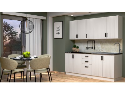 КУЈНА БЛОК ЛИНА МДФ 2,0 М