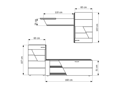 КОМОДА РИНГО КРЕМ НОВА
