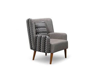 ФОТЕЛЈА АЛБЕРТА СВЕТЛО СИВА