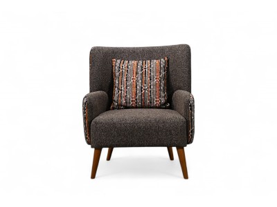 ФОТЕЛЈА АЛБЕРТА ТЕМНО СИВА