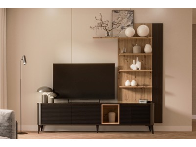 КОМОДА БРЕТЕЈКЕР ЦРНА