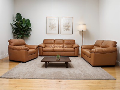 ТДФ НОВАРА З-326 КОЖА СВЕТЛО КАФЕНА