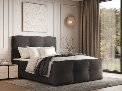 БОКСПРИНГ СТАР 160 СИВА