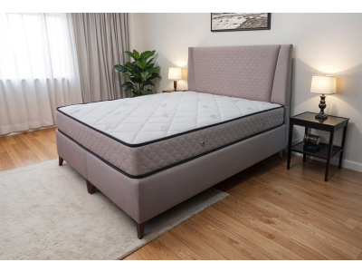 СЕТ СУДЕ ЛЕЖАЈ СО ДУШЕК 160Х200 КАФЕНА