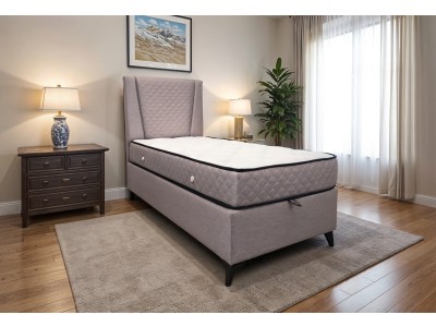 СЕТ СУДЕ ЛЕЖАЈ СО ДУШЕК 90Х190 КАФЕНА