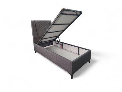 СЕТ СУДЕ ЛЕЖАЈ СО ДУШЕК 90Х190 СИВА