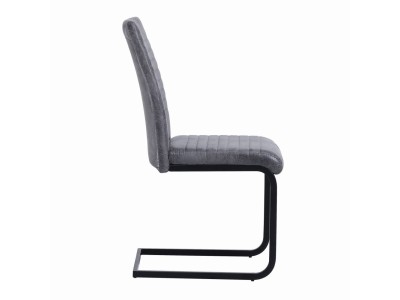 СТОЛ БЕРНИ МИКРОФИБЕР СИВА