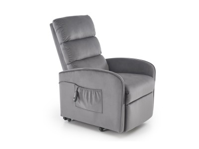 ФОТЕЛЈА РЕЛАКС МАРОНИ СИВА