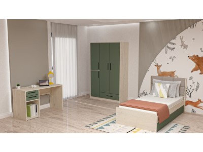 ДЕТСКА СОБА ОРИОН ЗЕЛЕНА ДЕТСКА СОБА ОРИОН ЗЕЛЕНА