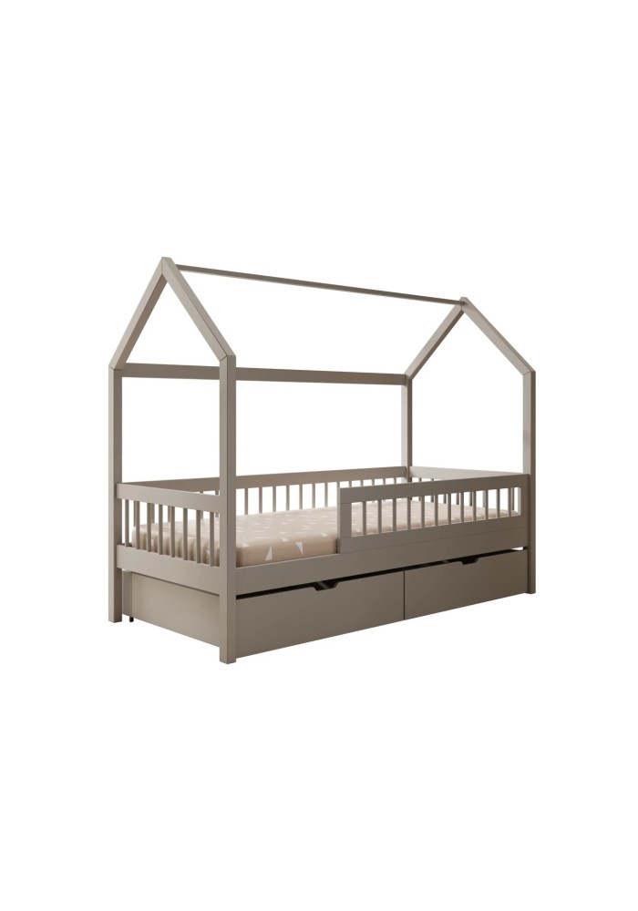 ДЕТСКИ КРЕВЕТ ГАЛИЦИЈА СО ДУШЕК СИВА