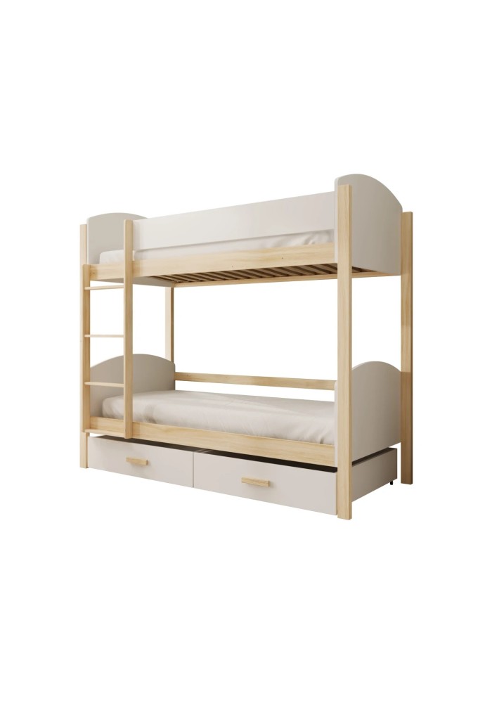 ДЕТСКИ КРЕВЕТ НА СПРАТ ЈОРИ СО ДУШЕК БОР