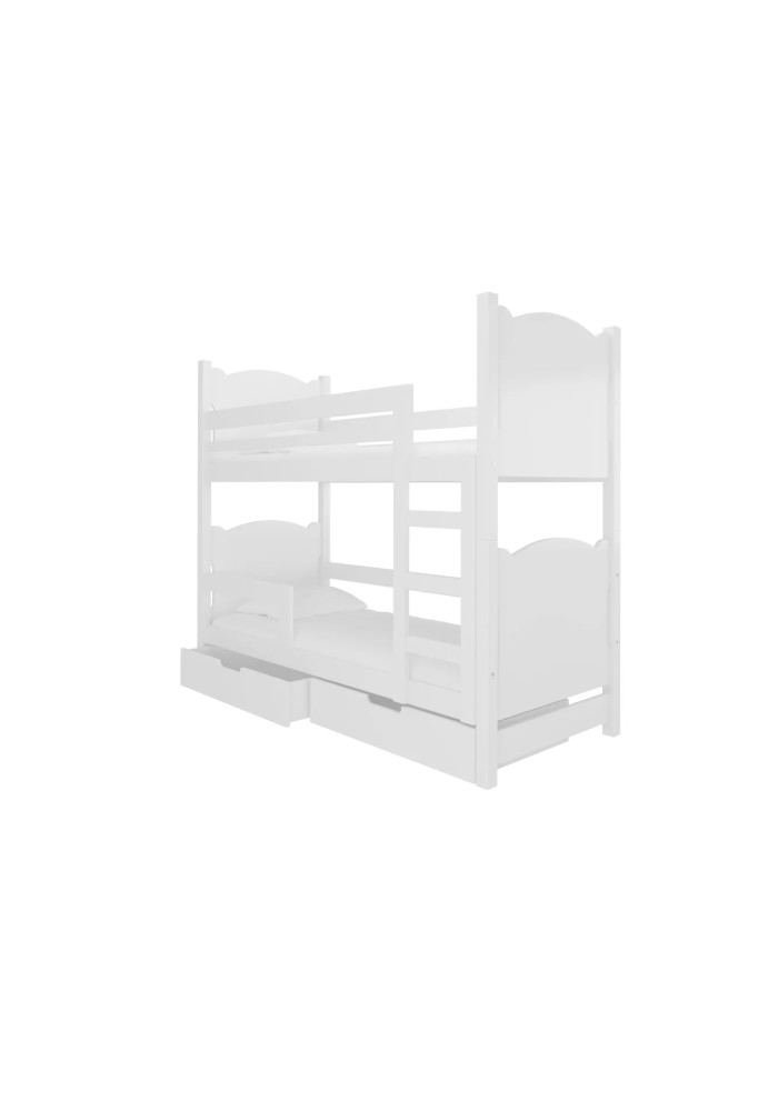 ДЕТСКИ КРЕВЕТ НА СПРАТ МАРАБА СО ДУШЕК БЕЛА