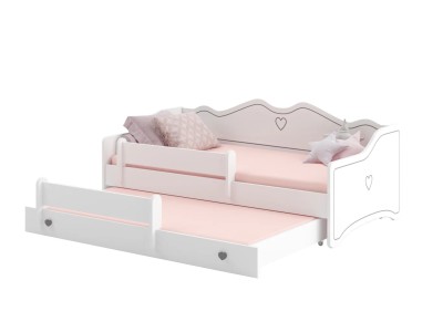 ДЕТСКИ КРЕВЕТ ЕМКА 2 СО ДУШЕК СИВА