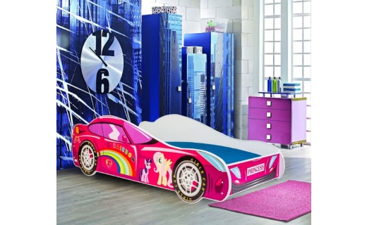 ДЕТСКИ КРЕВЕТ ПИНК СО ДУШЕК